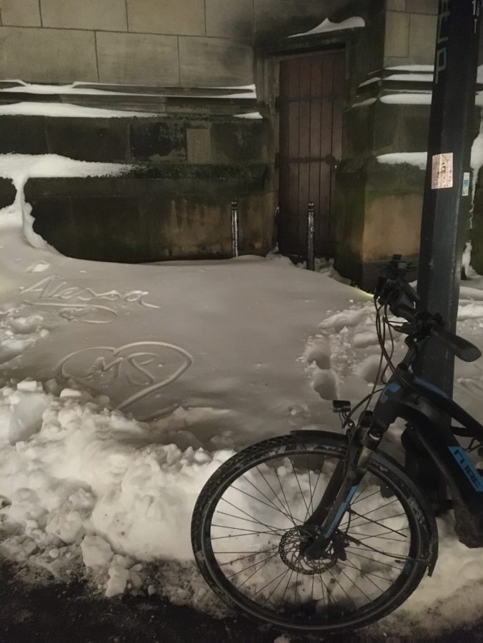 Schnee in Münster